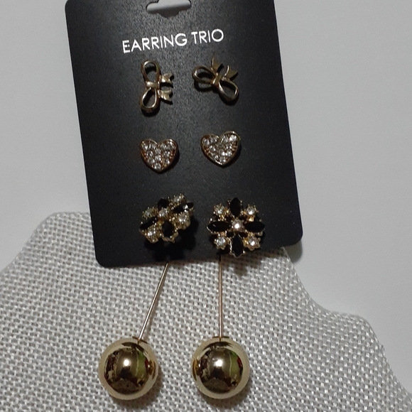EARRINGS TRIO JEWELRY - Picture 4 of 4